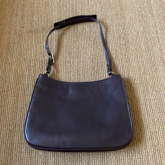 Vintage Coach brown leather shoulder bag - Picture 2 of 8